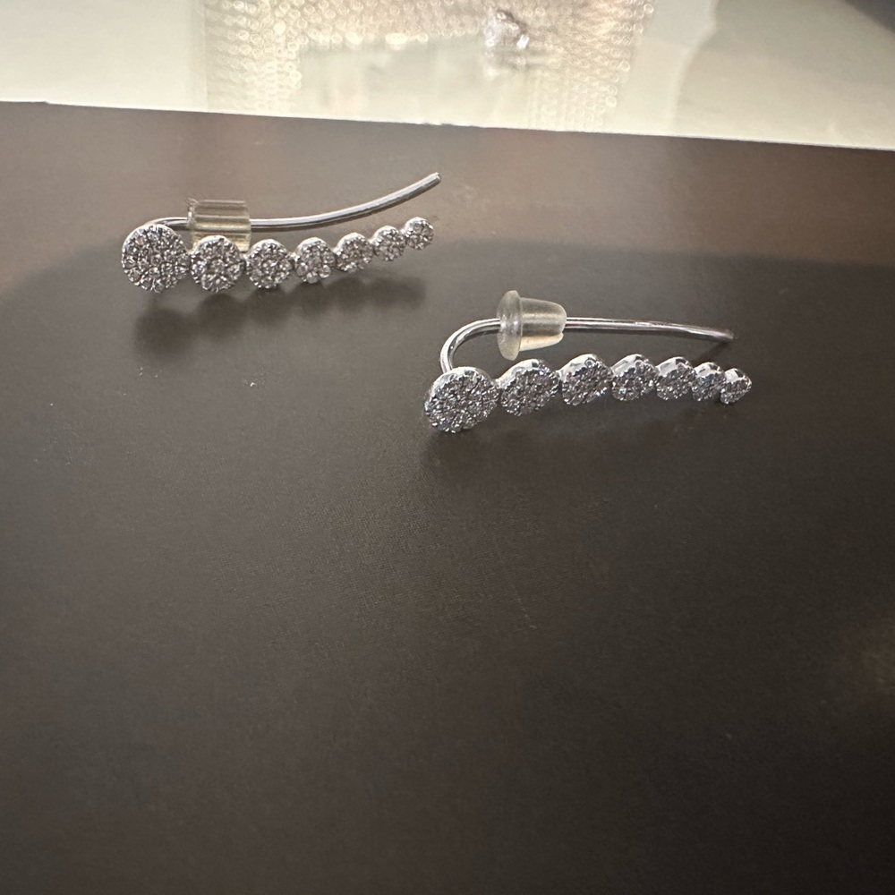 diamond Climber Earrings